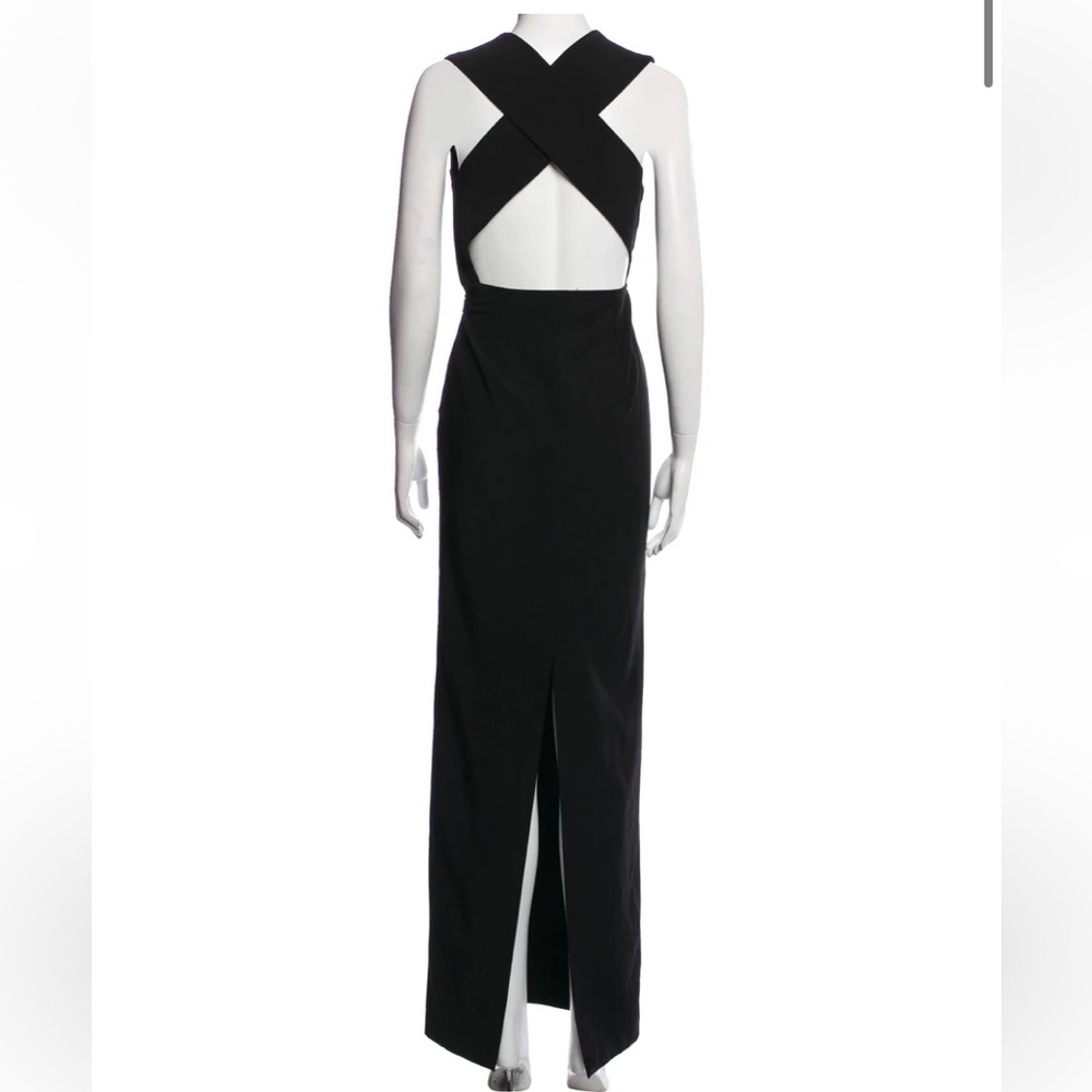 Solace London black gown.